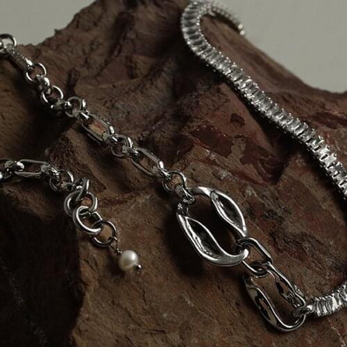 Brass Couple Bracelet Cuban Chain Charm Bracelet For Lovers Heart Attract Paired Brazalete Jewelry Gift