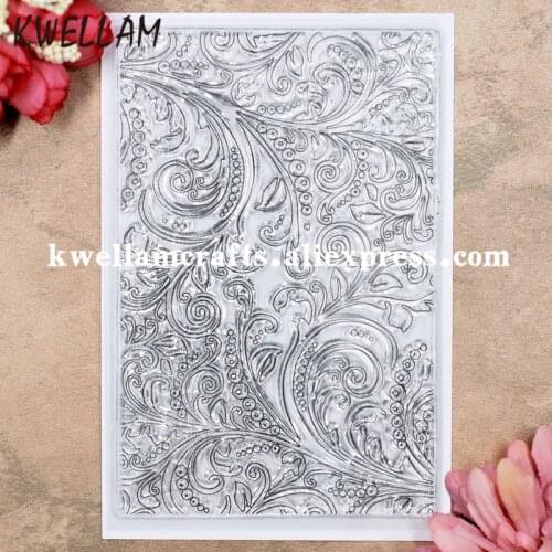 Leaves Background Scrapbook DIY photo cards rubber stamp clear stamp transparent stamp 10x15cm KW8041358