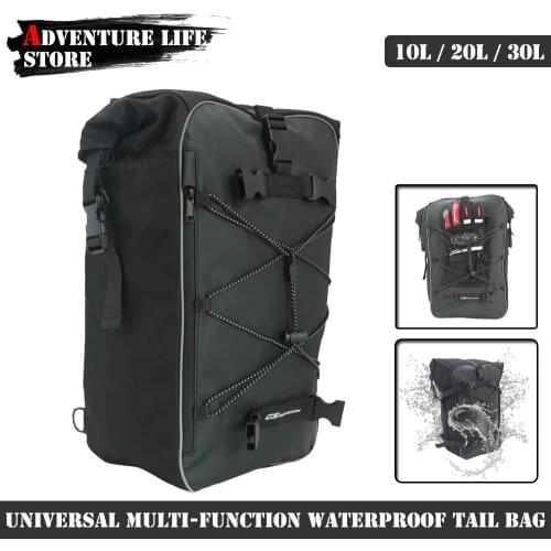 Motorcycle Travel Daypack Bag Multi-Function Waterproof Tail Bag Sports Backpack Luggage For BMW R1200GS Men Women For Benelli