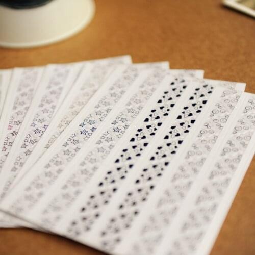 New 10 Sheets/780 PCS Sparkling PVC Photo Corners Stickers Heart Stars Bubble Albums Corner Protect Frame Decoration