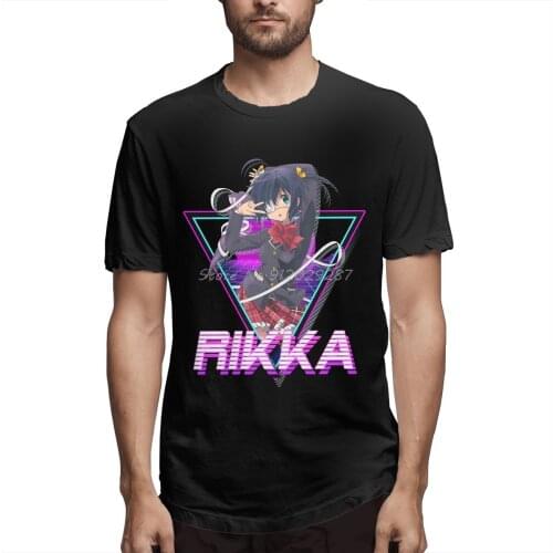 Chuunibyou Demo Koi Ga Shitai Anime New Arrival TShirt Rikka Takanashi Aesthetic Unique Design Cotton Men Shirt