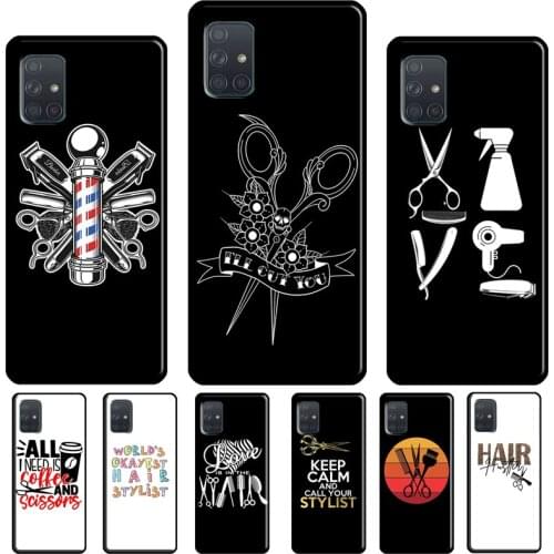 Hair Stylist Hairdresser For Samsung A12 A32 A42 A52 A72 A21S A20e A11 A31 A41 A51 A71 A10 A40 A50 A70 Phone Case