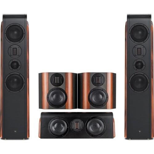 HIVI Swans D3.2MKII home theater system 5.0 Channel sterso Sound System Front HiVi Center D3.2C surround D3.2R