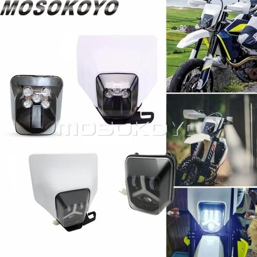 TE FE Enduro Bikes LED Headlights Off Road Supermoto LED Daytime Running Light For FE250 FE350 FE450 FE501 TE150 TE300i TE250i
