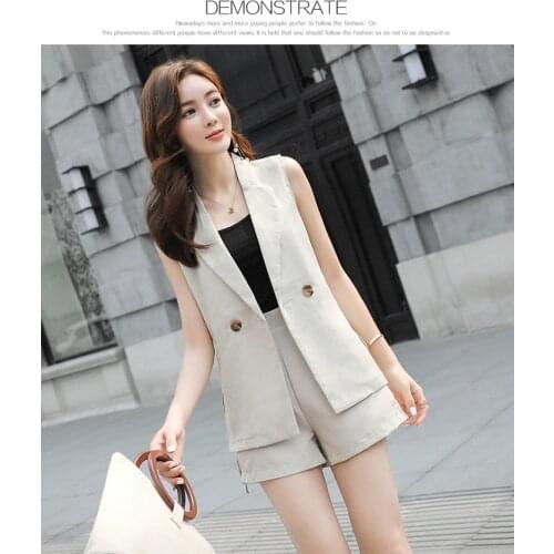 Xnxee Women's Trouser Suits With A Vest