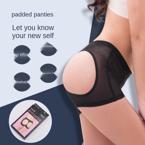 Women Underwear Body Shaping Exposed Hip Shaping Slim Body Breathable Mesh Sexy Hip Lifting Panties