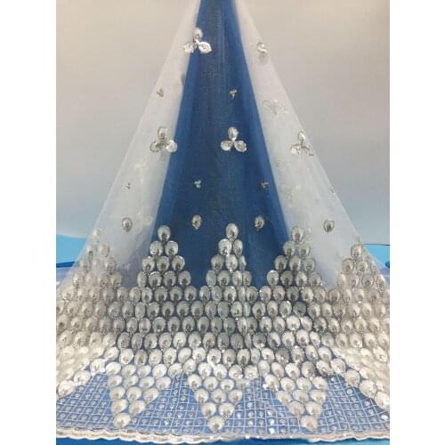 5 yards 2020 New Lace Fabric African Embroidered Lace Fabric LACE FABRIC