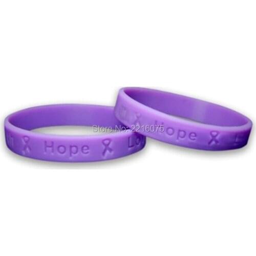 500pcs Faith Hope Love silicone wristband rubber bracelets free shipping by DHL express