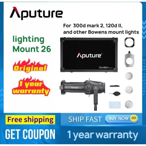 Aputure modifiers Spotlight high-quality lighting Mount 26 Set for 300d mark 2, 120d II, and other Bowens mount lights