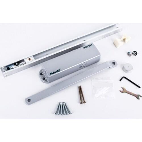 Automatic Door Closer Door Closer Hydraulic Buffer 90 Degrees External Positioning Home Door Spring 40-65KG