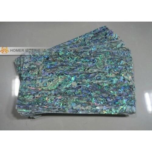 AAA grade New Zealand paua abalone shell laminates 140x240x0.2mm for guitar inlay, furniture inlay, mother of pearl sheet