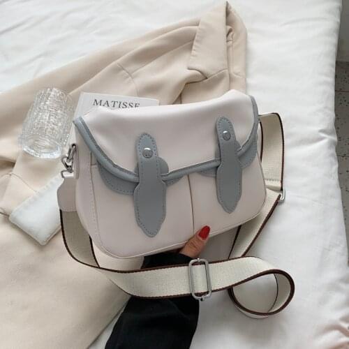 Ladies Fashion Crossbody Bags 2021 High Capacity Retro Shoulder Bag Handbag Female High Quality PU Leather Women Messenger Bag