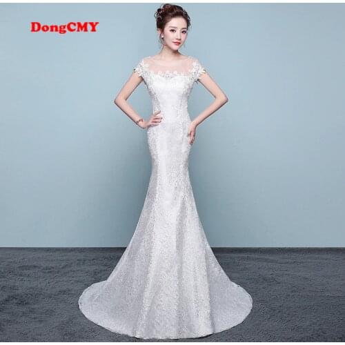 DongCMY Mermaid Silhouette Wedding Dresses