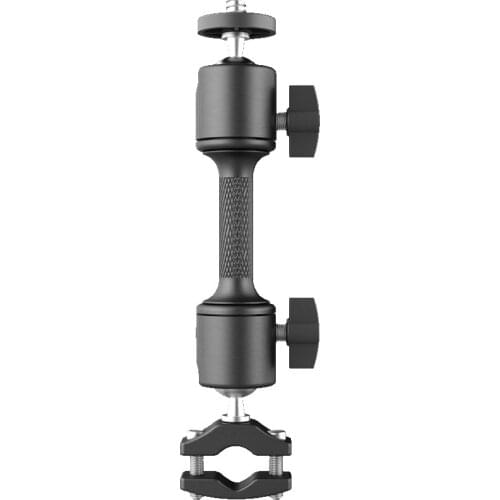 Aluminum alloy Motorcycle Handlebar Bracket Double Gimbal 360 degree adjustment Mount For insta360 One X2 Camera Accessories