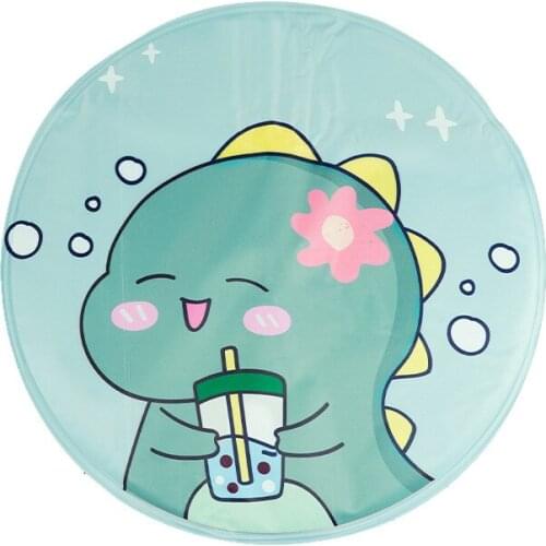 Summer new style pet litter cartoon cat litter pet ice mat for relieving heat and cooling soft ice gel pet mat