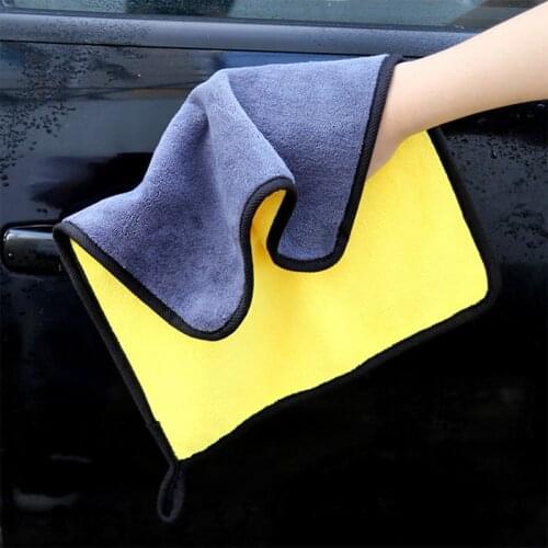 Car High Density Thickened detailing Wash drying auto Cleaning wax applicator detailing microfiber waxing towel tools 30*40cm