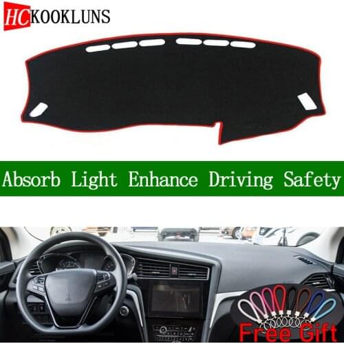 For Venucia D60 2018 2019 Dashboard Cover Sun Shade Dash Mat Pad Carpet Car Stickers Interior Accessories