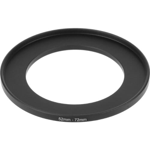 2021 New 52mm To 72mm Metal Step Up Rings Lens Adapter Filter Camera Tool Accessories New
