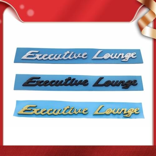 3D Premium Executive Lounge for ALPHARD VELLFIRE V6 car Engine Hood Fender trunk Tail Rear Nameplate Decal Emblem Badge Sticker