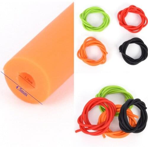 2021 New Natural Latex Slingshots Rubber Tube 1M for Outdoor Hunting Shooting High Elastic Tubing Band Tactical Catapult Bow