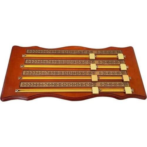 Snooker Scoreboard, Billiard Snooker Scoreboard With Solid Brass Marker, Billiard Game Supplies, Snooker Marker Watch