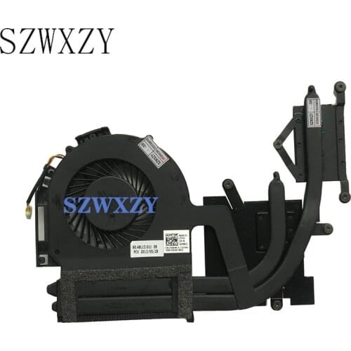 SZWXZY For Dell Inspiron 7737 7000 Laptop CPU GPU Cooling Heatsink Fan CN-00RMC3 00RMC3 0RMC3 DFS200005020T