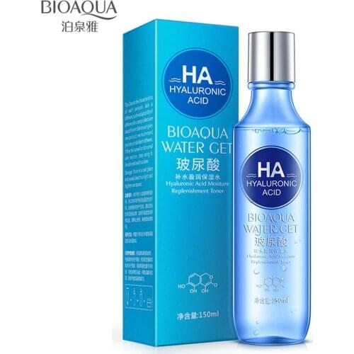150 ml Korean Hyaluronic Acid Moisture Replenishment Toner Face Toners Skin Care Refreshing Whitening Skin Treatment Beauty