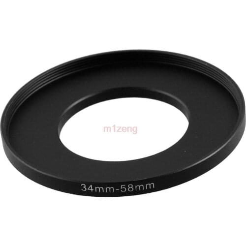 34mm-58mm 34-58mm 34 to 58 Step Up Filter Ring Adapter for canon nikon pentax olympus camera