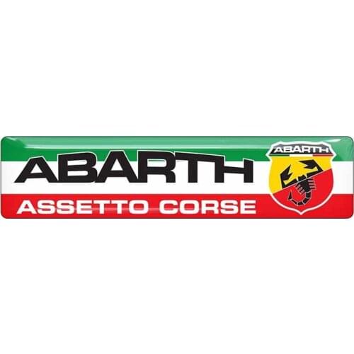 Abarth Sign Creative Car Sticker DIY Vinyl Car Wrap Waterproof Scratch-proof Camper Decal Anti-UV Window Windshield Accessories