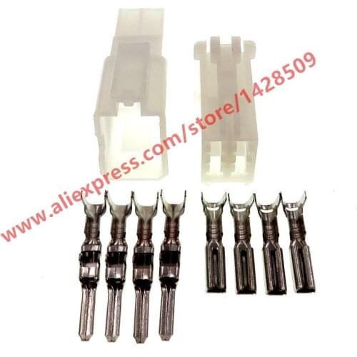 5 Sets 4 Pin Female Male Automotive Electri Harness Electric Cable Connector MG610159 MG620160