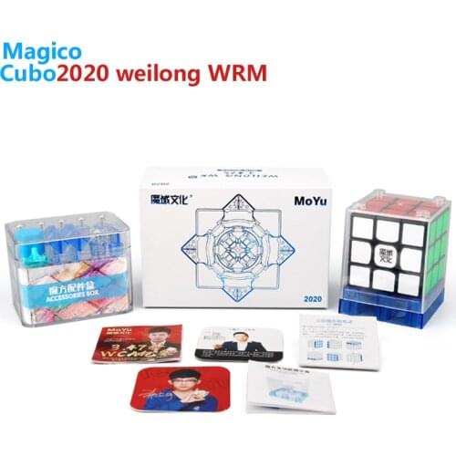 2020 Moyu Weilong WR M 3x3x3 WCA Magic Cubes Professional WRM Magnetic Speed 3x3 Cubing Magnets Cubo Magico Educational Toys