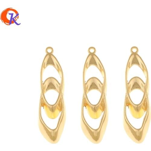 Cordial Design 100Pcs 12*43MM Jewelry Accessories/Charms/Earrings Connectors/Loop Shape/DIY Making/Hand Made/Earring Findings
