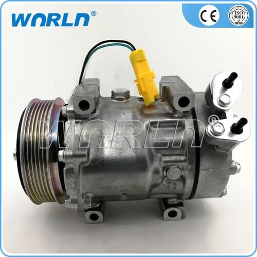 AUTO AC COMPRESSOR for PEUGEOT 406/806/206/607/807 Citreon C5/C8 Lancia Zeta Fiat ULYSSE SCUDO 6453JF/6453CL/9626902180/96453065