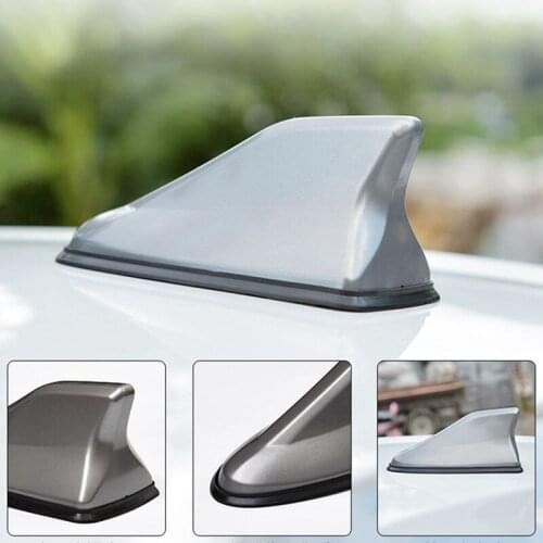 Car Radio Shark Fin Antenna Radio FM Signal Design For All Cars Aerials Antenna Car Styling Replacement Roof Antennas