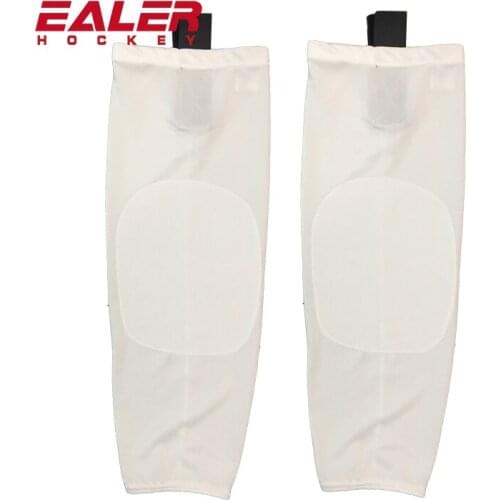 COLDINDOOR 100% polyester White Ice Hockey Socks For Training In Stock