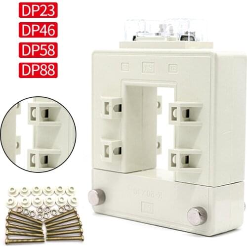 DP Clamp current transformer for meter Three-phase Meter AC High-precision Metering Current Transformer Split Square Copper Bar