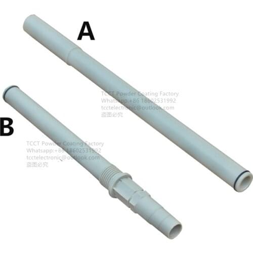 Electrostatic spray gun inner powder pipe manual lined pipe powder pipe horizontal vertical powder pipe elbow Wagner C4
