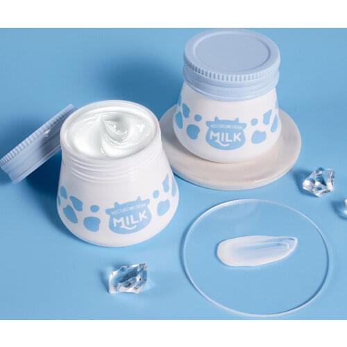 LAIKOU Milk Moisturizing Cream Nourishing Brightening Skin Tone Shrink Pore Anti Aging Anti Wrinkle Skin Care 55g