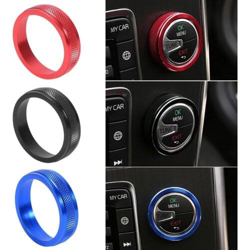 Car Air Conditioning Control Switch Knob Cover for Volvo XC60 V40 V60 S60 S80