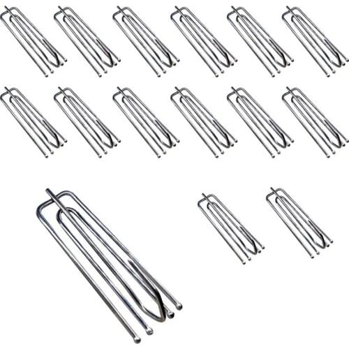 Curtain Pleat Hooks Drapery Hooks And Pin For Pleated Drapes, Prongs Pinch Pleat Hooks Clips For Window Bathroom