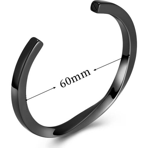 IJB5120 Top Sale Stainless Steel Engravable Cremation Bangle Blank Memorial For Ashes Urn Bracelet