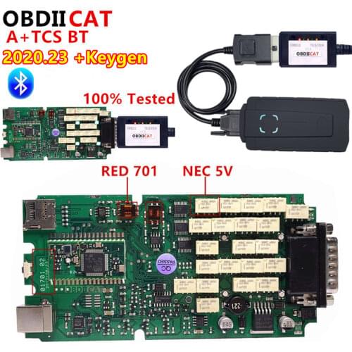 Best price Quality A+++ new Single green board TCS 2017.R3 + Keygen OBDIICAT Full set Scanner