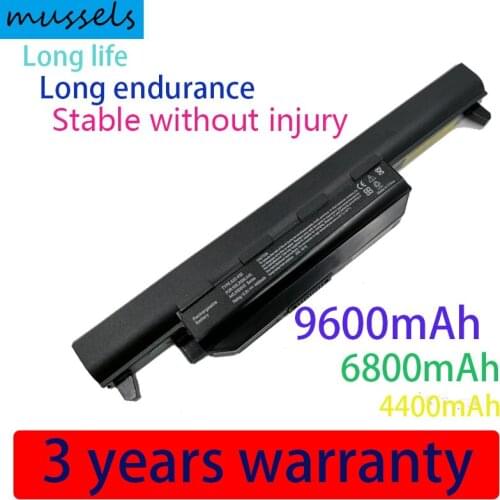 Mussels A32-K55 Battery for ASUS X45 X45A X45C X45V X45U X55 X55A X55C X55U X55V X75 X75A X75V X75VD U57 U57A U57VD