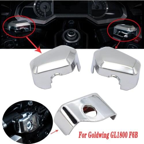 Motorcycle chrome front brake master cylinder cover for Honda Goldwing 1800 F6B GL1800 2018 2019 2020