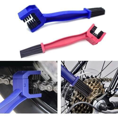 Motorcycle Chain Cleaner Plastic Bike Bicycle Moto Brush Cycling Clean Chain Cleaner Outdoor Scrubber Wash Tool FOR Dirt Bike