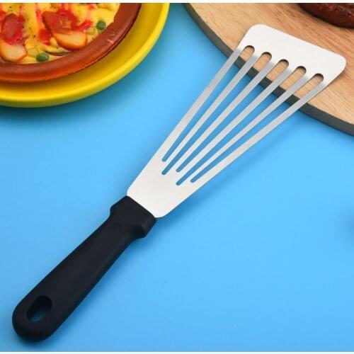 Professional Flexible Spatua BBQ Cookie Turner Easier For Flipping Frying Grilling Sturdy Kitchen Steak Spatula
