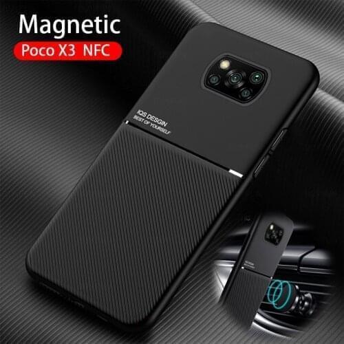 For Xiaomi Poco X3 NFC Anti Shock Magnet Shockproof Case Cover For xiaomi Poco X3 POCOPHONE x3 x 3 3x Phone Cover Shell xiomi