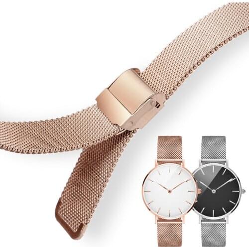 Luxury Stainless Steel Strap For Samsung Galaxy Watch 46mm Replacement Watchband 20mm 22mm For Huawei Watch 2 Straps Accessories