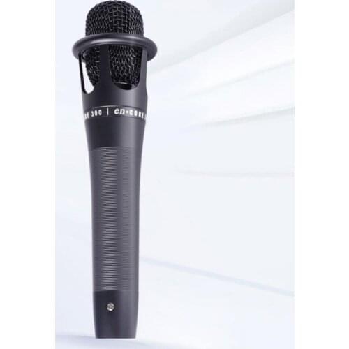 E300 Handheld Wired Condenser Microphone for Audio Broadcast Sound Recording Microfono Condensador микрофон для пения