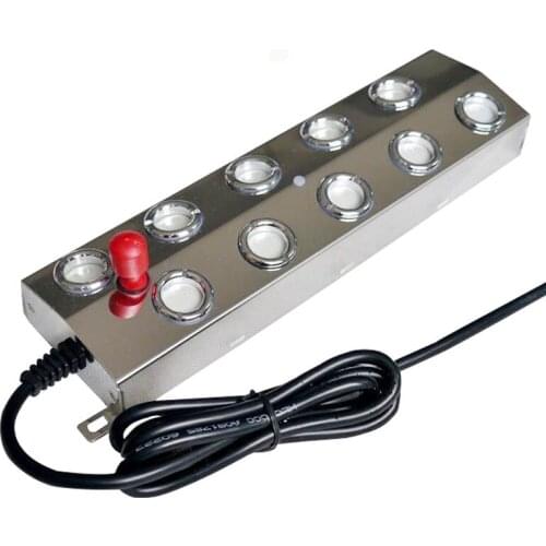 DC 48V 4/6/8/10/12 Head Ultrasonic Mist Maker Fogger Stainless Steel Air Humidifier Greenhouse Aeromist Hydroponics High Quality